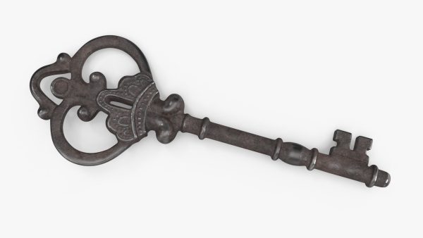 Decorative Skeleton Key Steel