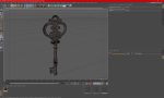 Decorative Skeleton Key Steel