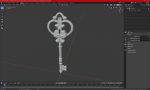 Decorative Skeleton Key Steel