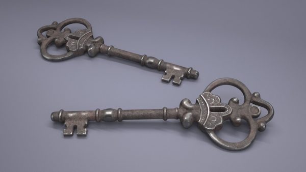 Decorative Skeleton Key Steel