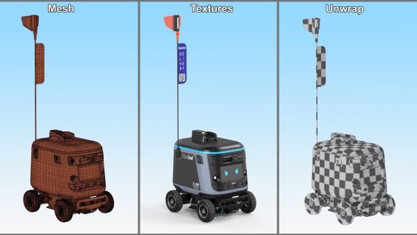 Delivery Robot Kiwibot Black