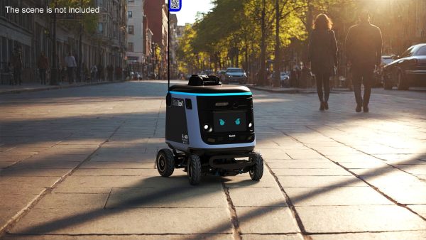 Delivery Robot Kiwibot Black