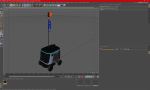 Delivery Robot Kiwibot Black
