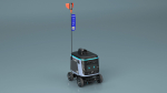 Delivery Robot Kiwibot Black