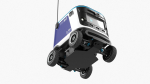 Delivery Robot Kiwibot Blue