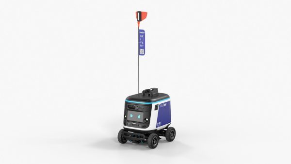 Delivery Robot Kiwibot Blue