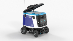 Delivery Robot Kiwibot Blue