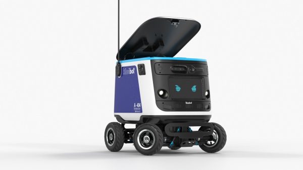 Delivery Robot Kiwibot Blue