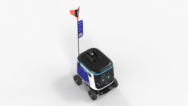 Delivery Robot Kiwibot Blue
