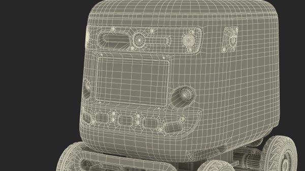 Delivery Robot Kiwibot Blue