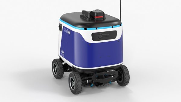 Delivery Robot Kiwibot Blue