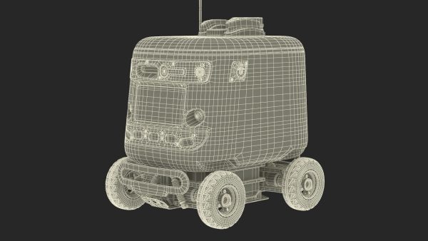 Delivery Robot Kiwibot Blue