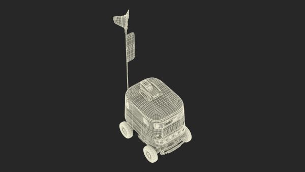 Delivery Robot Kiwibot Blue