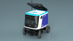 Delivery Robot Kiwibot Blue