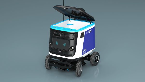 Delivery Robot Kiwibot Blue