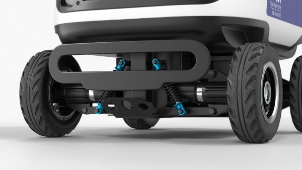 Delivery Robot Kiwibot Blue