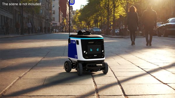 Delivery Robot Kiwibot Blue