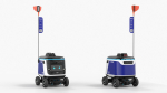 Delivery Robot Kiwibot Blue