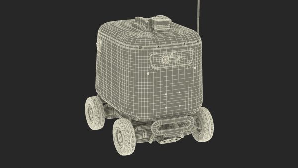 Delivery Robot Kiwibot Blue