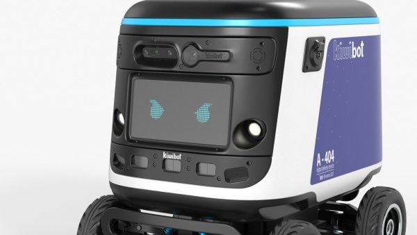 Delivery Robot Kiwibot Blue