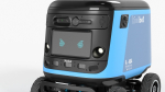 Delivery Robot Kiwibot Cyan