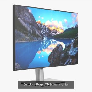 dell-lcd-monitor-24-38-inch-keyboard-wireless-mouse-3d-model-max-obj-fbx-mdl