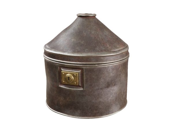 Dented Metal Box