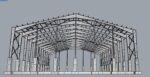 Designing a steel structure using Rhino 3D