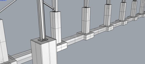 Designing a steel structure using Rhino 3D