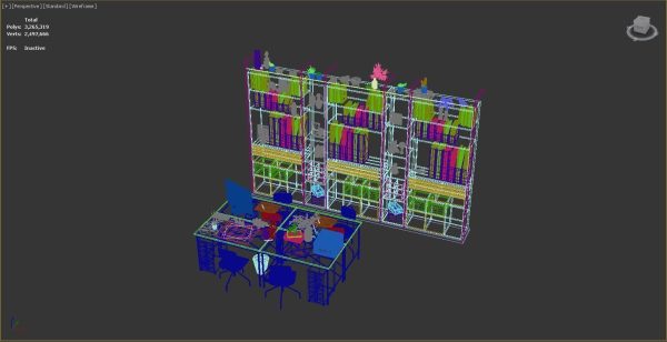 Desk in Manga Worskshop