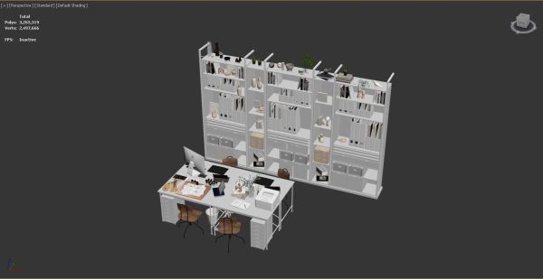 Desk in Manga Worskshop
