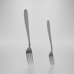 Dessert fork - Dinner fork