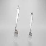 Dessert fork - Dinner fork