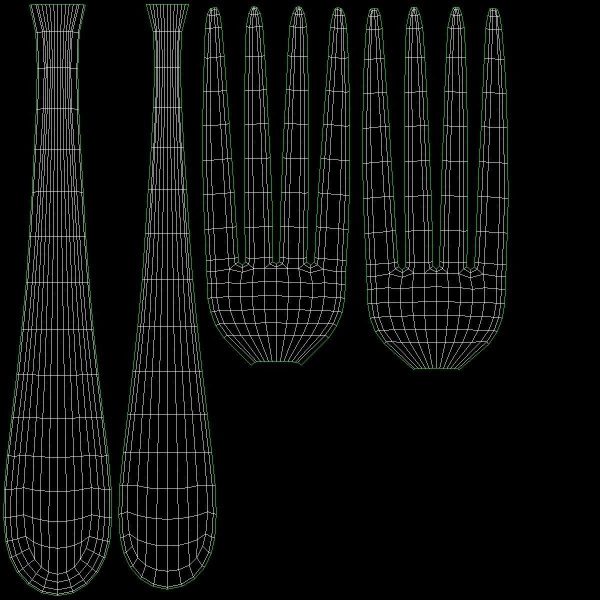 Dessert Fork Generic Cutlery