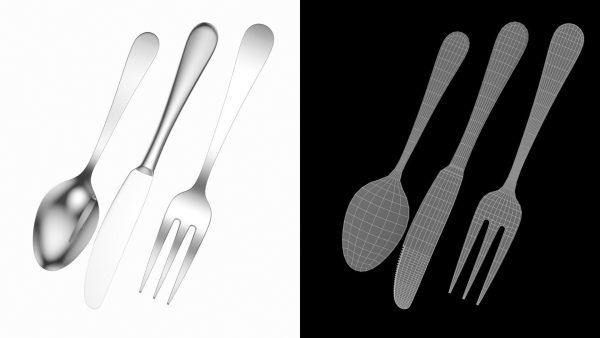 Dessert Knife Fork Spoon Generic Cutlery