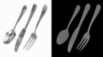 Dessert Knife Fork Spoon Generic Cutlery