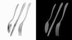 Dessert Knife Fork Spoon Generic Cutlery