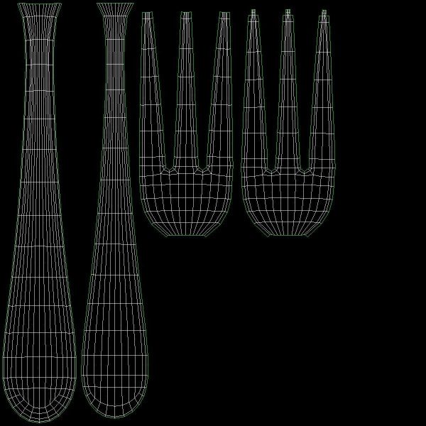 Dessert Knife Fork Spoon Generic Cutlery