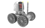 Destroyer remote control robot with two wheels