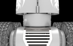 Destroyer remote control robot with two wheels