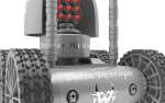 Destroyer remote control robot with two wheels