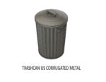 DET-0006 Trash and Garbage set 11 items H0-scale