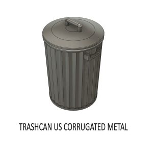det-0006-trash-and-garbage-set-11-items-h0-scale-3d-model-stl