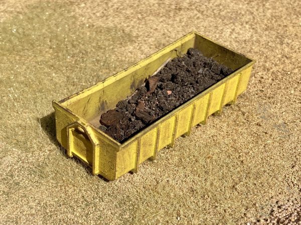 DET-0006 Trash and Garbage set 11 items H0-scale
