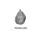 DET-0006 Trash and Garbage set 11 items H0-scale
