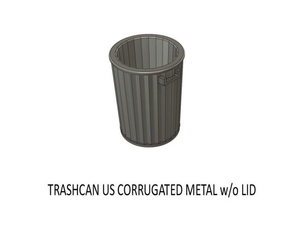 DET-0006 Trash and Garbage set 11 items H0-scale