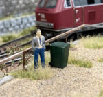 DET-0006 Trash and Garbage set 11 items H0-scale