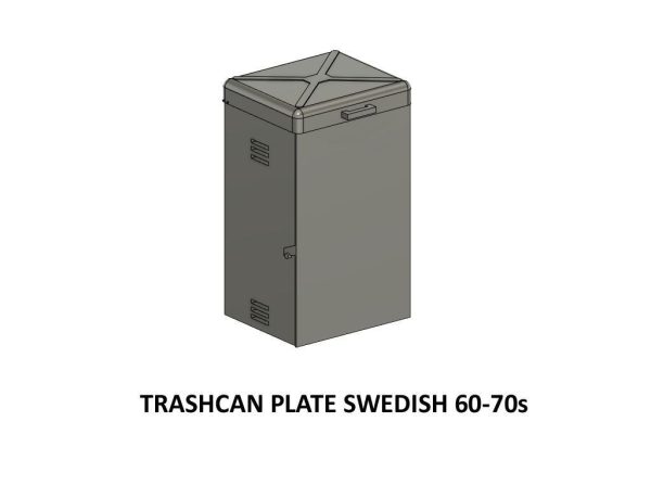 DET-0006 Trash and Garbage set 11 items H0-scale