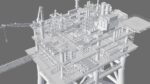 Detailed Twin Oil Rig