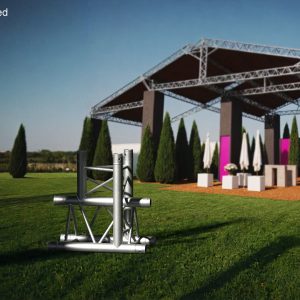 Development Triangular Truss Modular